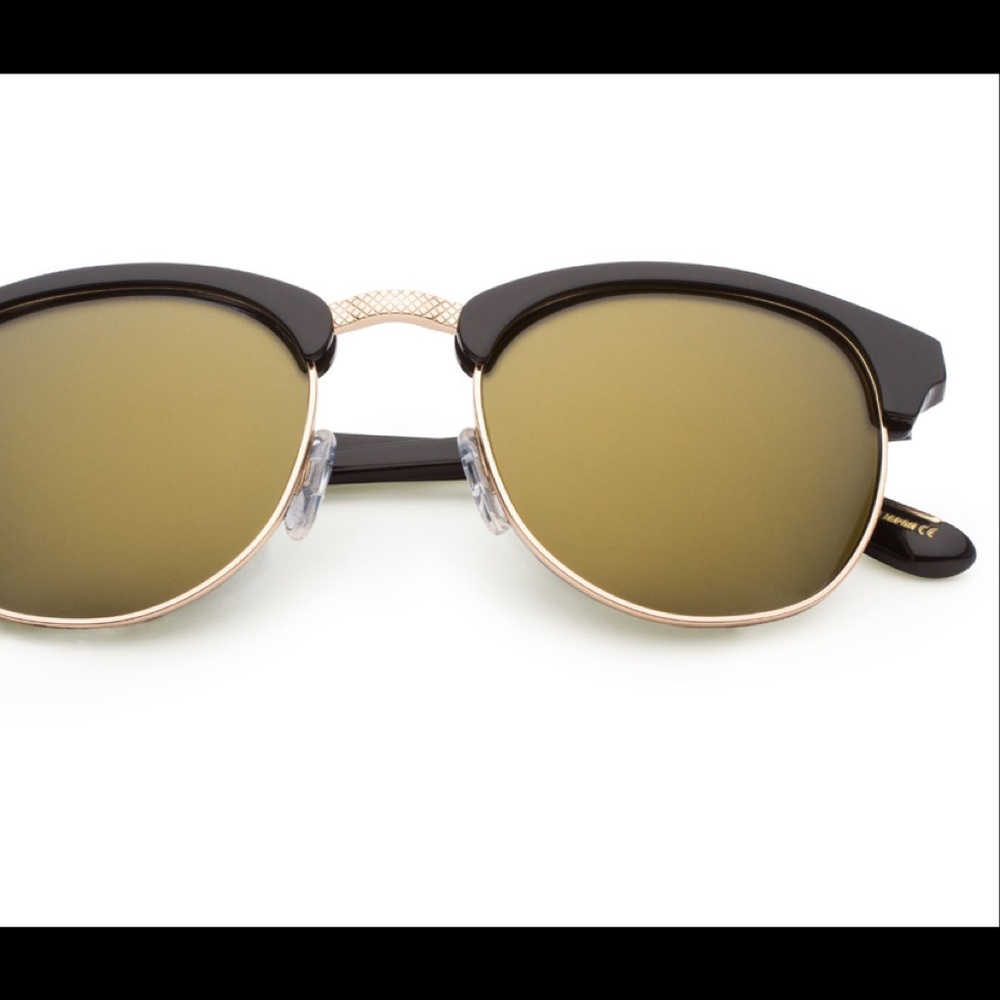 Sunglasses 1 of a kind Gold Matte Lens